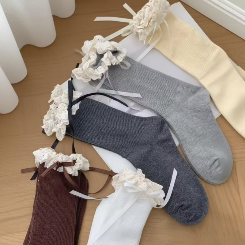 Pipe Bending Spring - 5 Pairs Versatile White Lace Lace