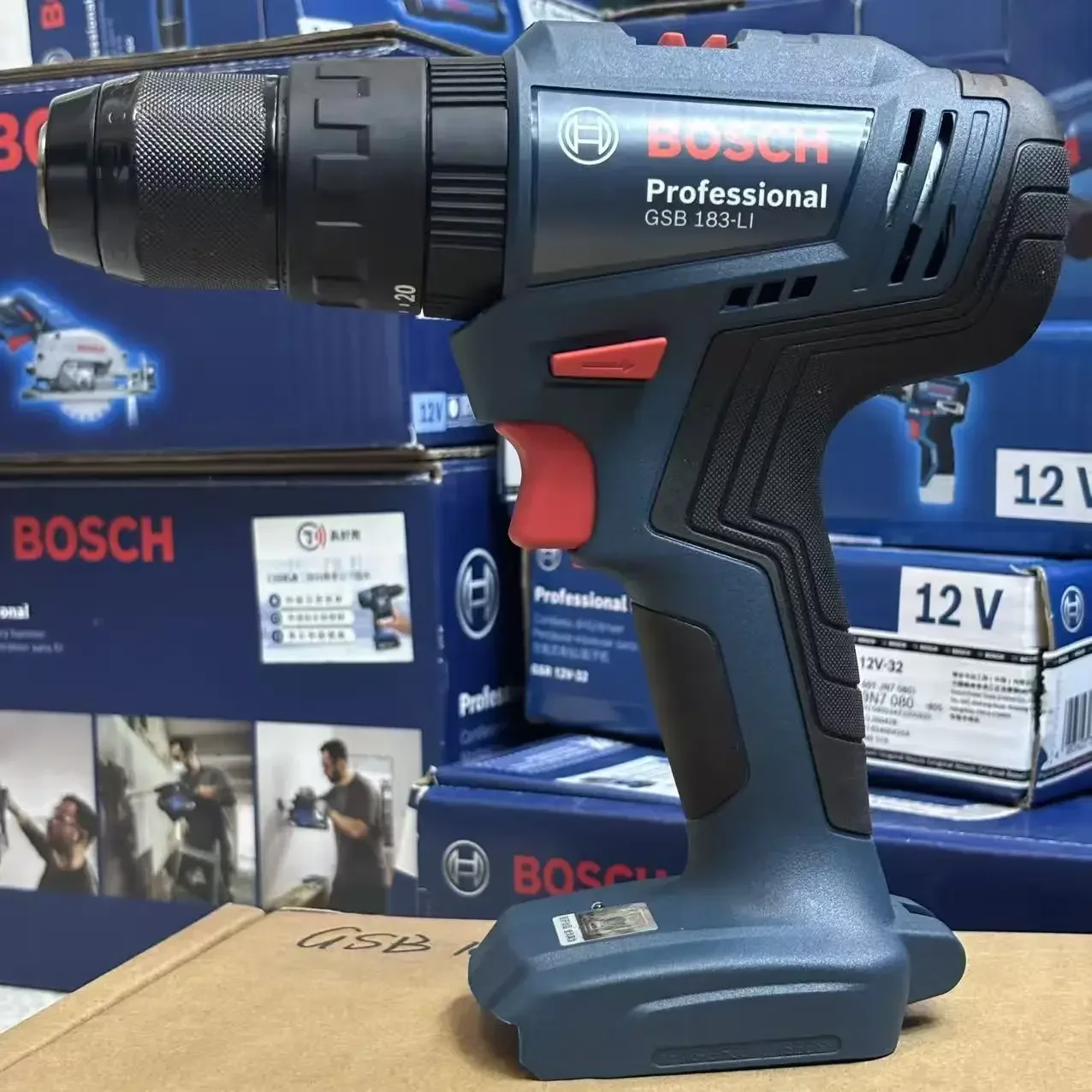 Bosch GSB 183-LI 18V Brushless - огляд і ціна Bosch Drill Gsb 18V