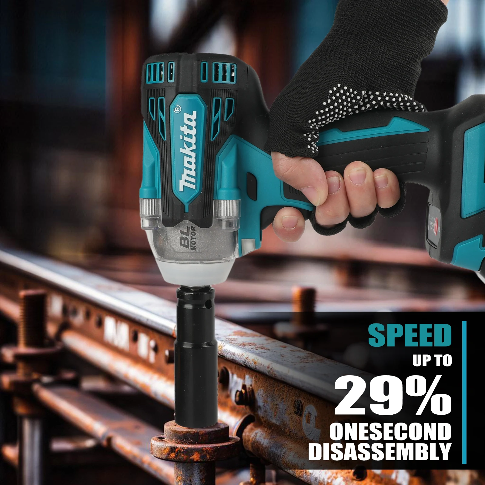 Makita DTW300 Cordless Impact  - огляд і ціна Makita Drill Dtw300