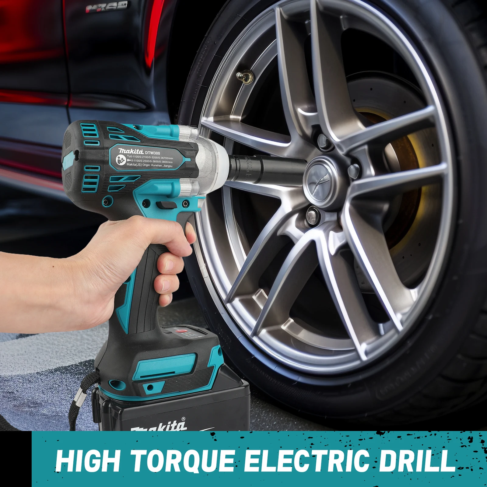 Makita DTW300 Cordless Impact  - огляд і ціна Makita Drill Dtw300