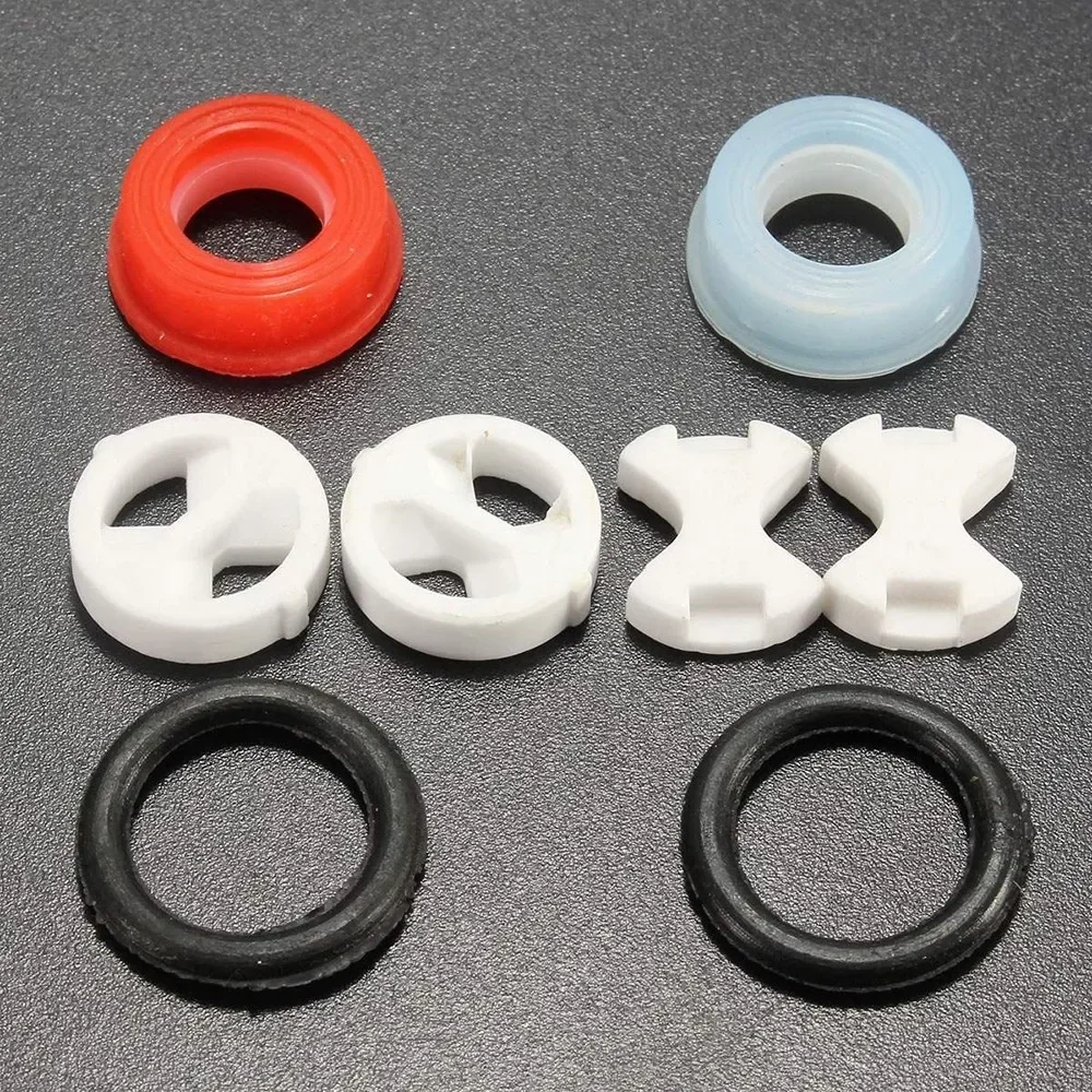 6PCS/set Ceramic Disc Silicon  - огляд і ціна Silicone Tap Washer