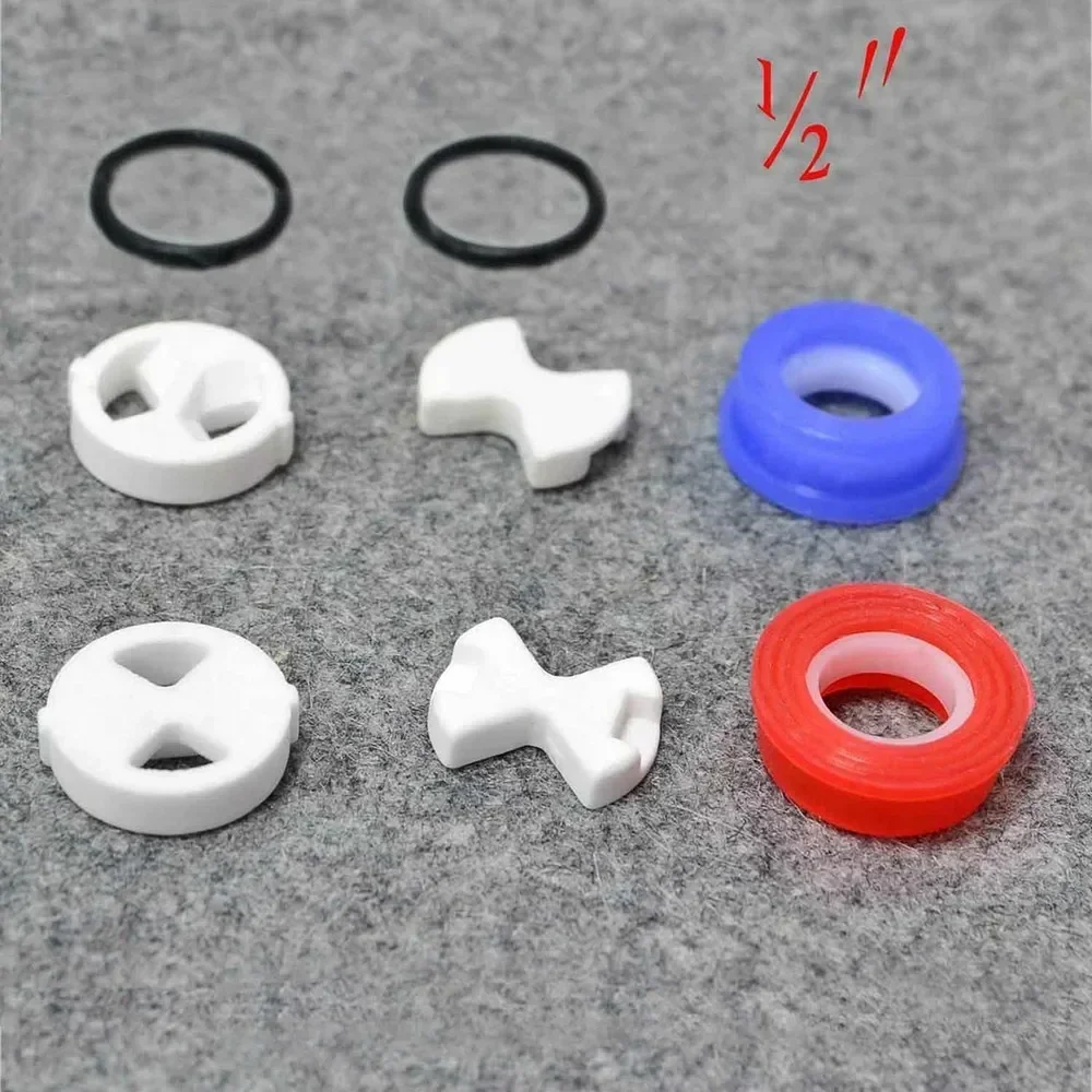 6PCS/set Ceramic Disc Silicon  - огляд і ціна Silicone Tap Washer