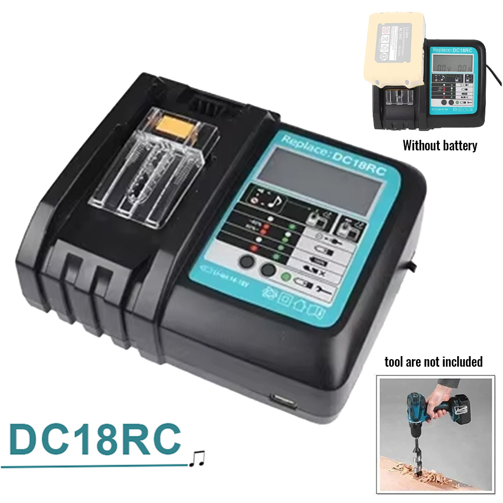 DC18RC Li-ion Battery 3A Charg - огляд і ціна Makita Drill Hp1640