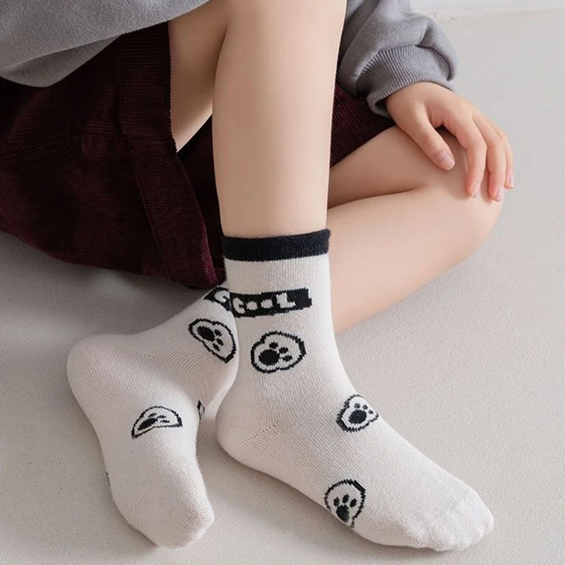 5Pairs Cartoon Kids Cotton Soc - огляд і ціна Pipe Bending Spring