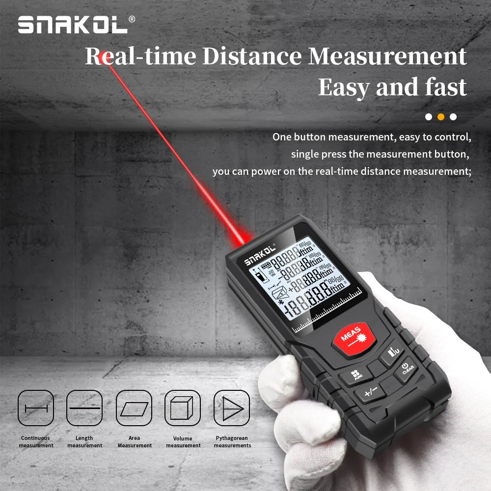 SNAKOL SK-120 Digital Laser Di - огляд і ціна Stanley Tape 25Ft
