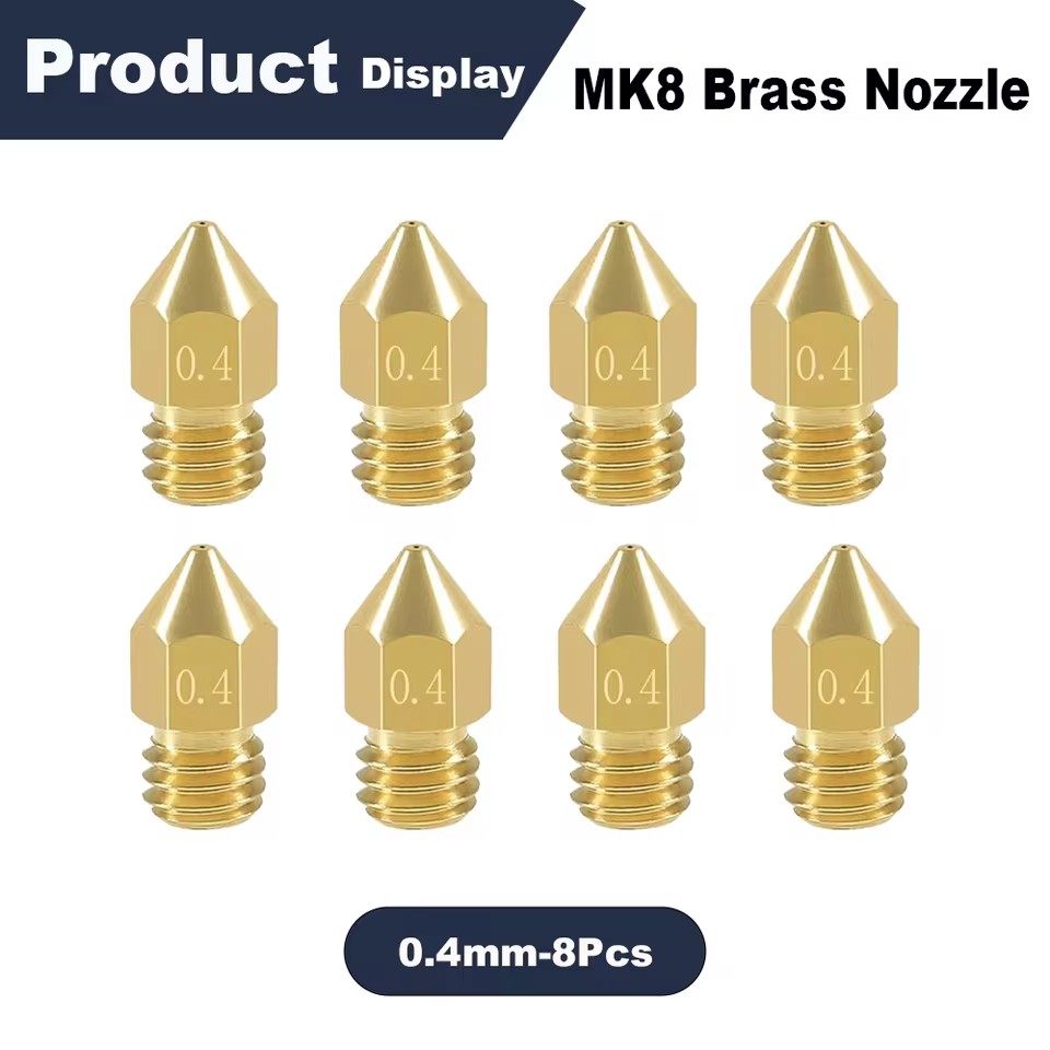 0.4mm MK8 Extruder Nozzle 3D P - огляд і ціна Creality Printer Ender 3