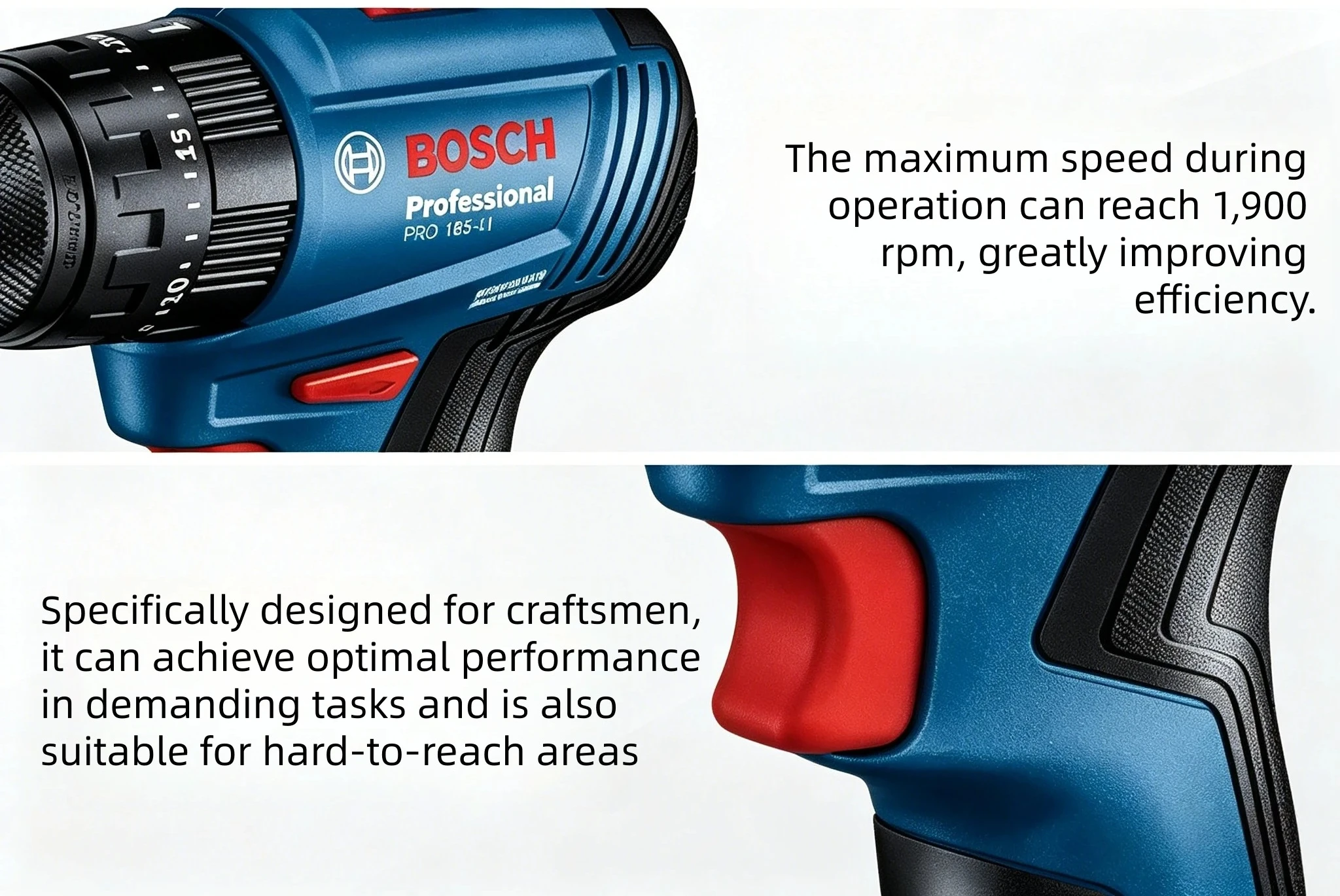 BOSCH GSB 185-LI Brushless Imp - огляд і ціна Bosch Drill Gsb 18V