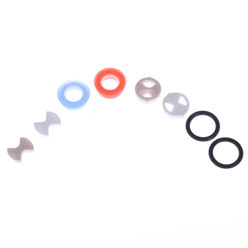 8Pcs/set Ceramic Disc Silicon  - огляд і ціна Silicone Tap Washer